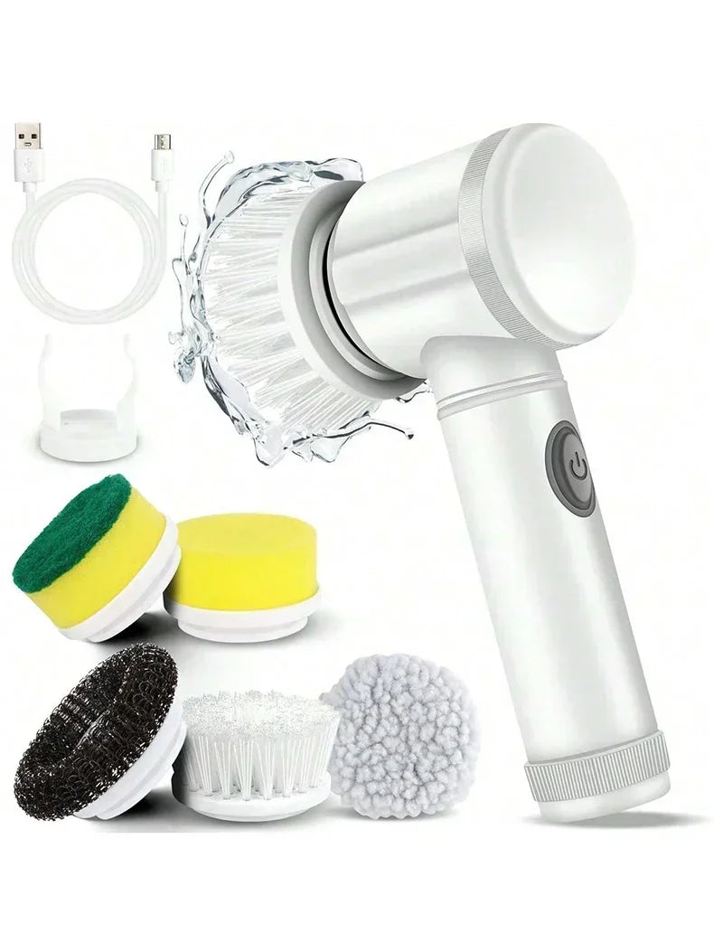 Electric Cordless Spin Scrubber