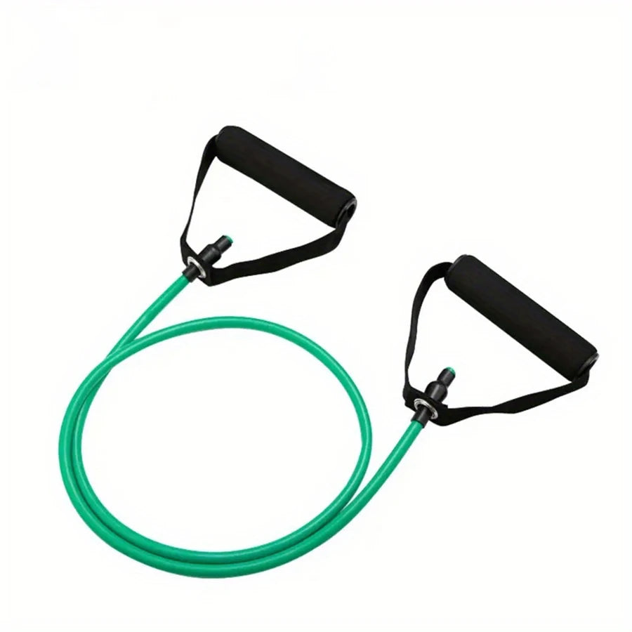 4-Level Resistance Bands with Handles for Home Workouts & Strength Training