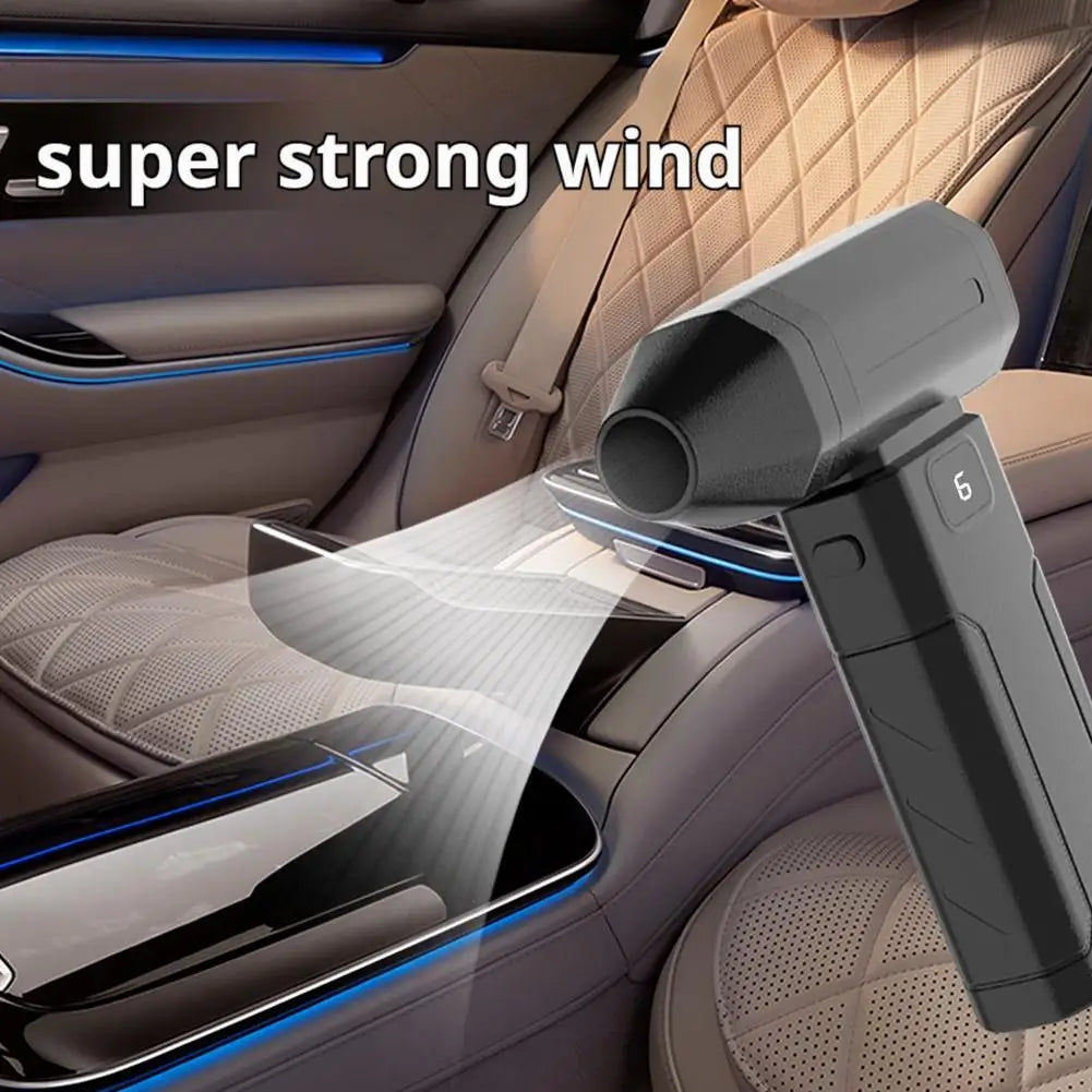 X8 Brushless Turbo Portable Jet Fan Blower 150000RPM, Electric Air Blower, Vacuum Dust Cleaner