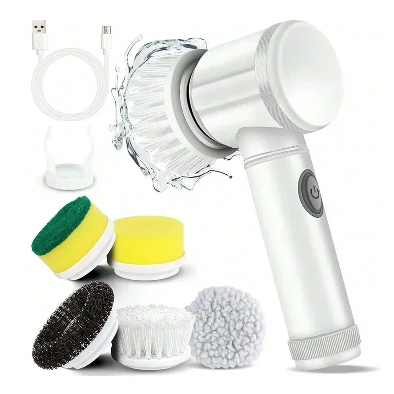 Electric Cordless Spin Scrubber